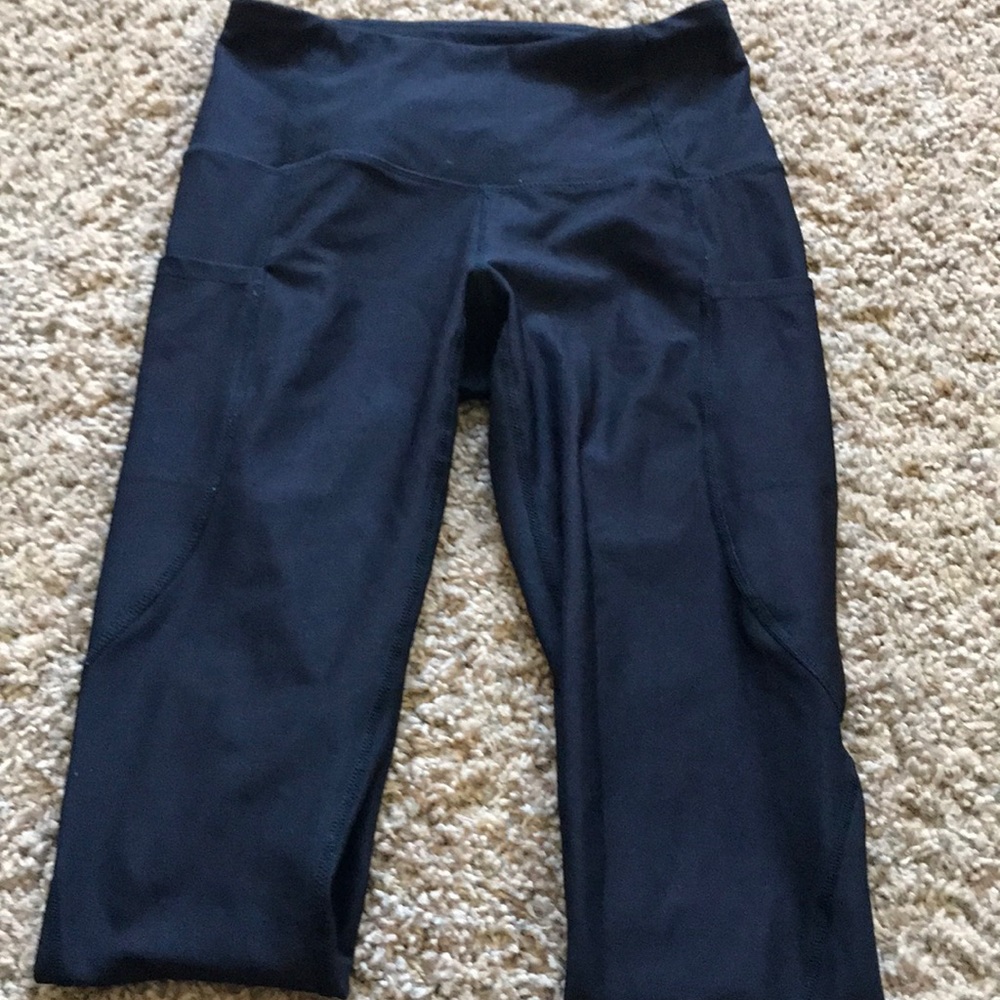 Black high waisted leggings